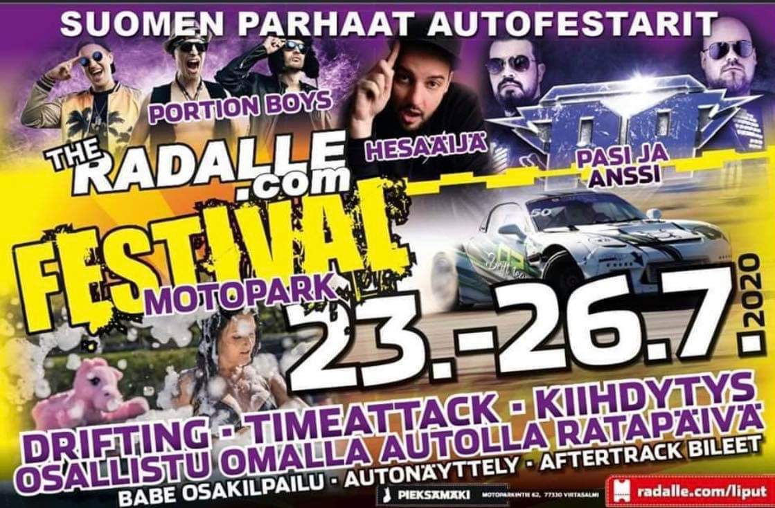 SPEED DATING (Deittisirkus) pe 24.7.2020 – RADALLE.com Festival Motopark