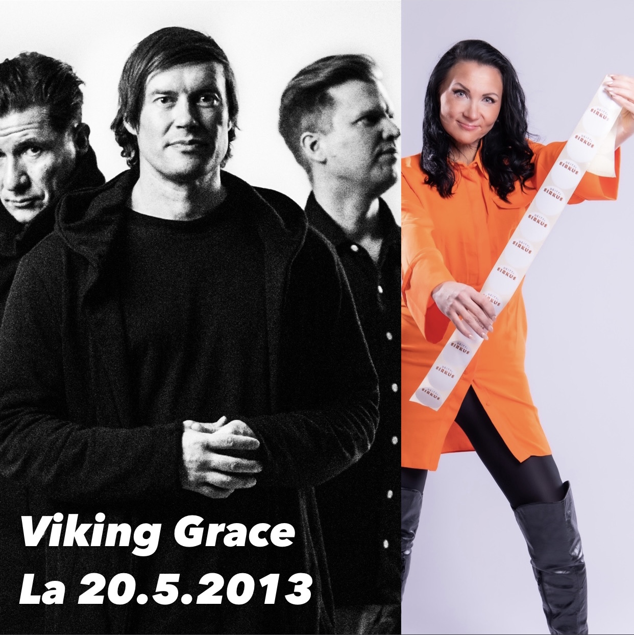 La 20.5.2023 Viking Gracella Deittisirkus ja Atomirotta (Speed dating-paikat TÄYNNÄ, 60 hlö)
