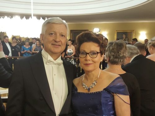 Linnanjuhlissa Soilen kanssa